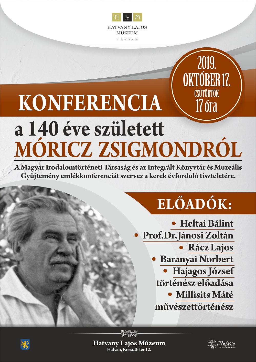 Konferencia moricz zsigmondrol