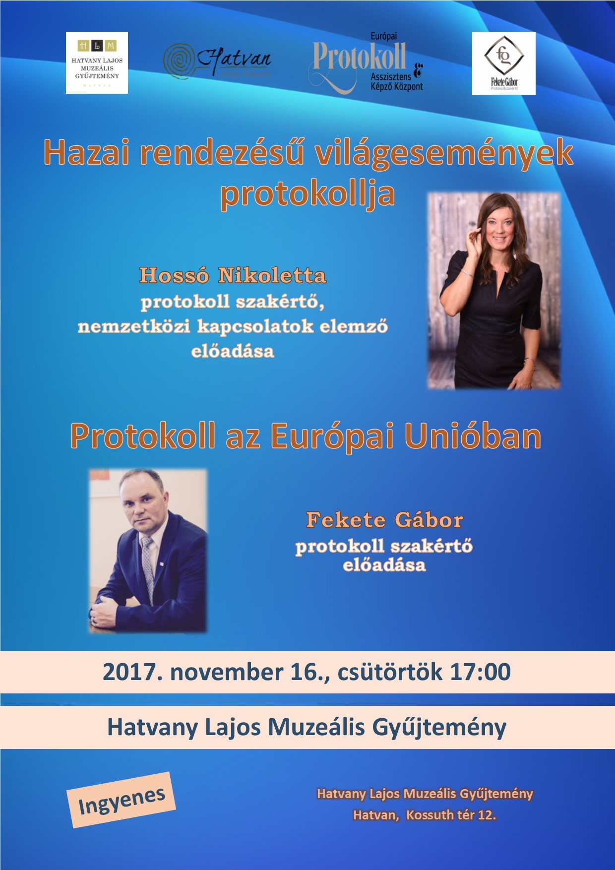 Protokoll előadás plakát