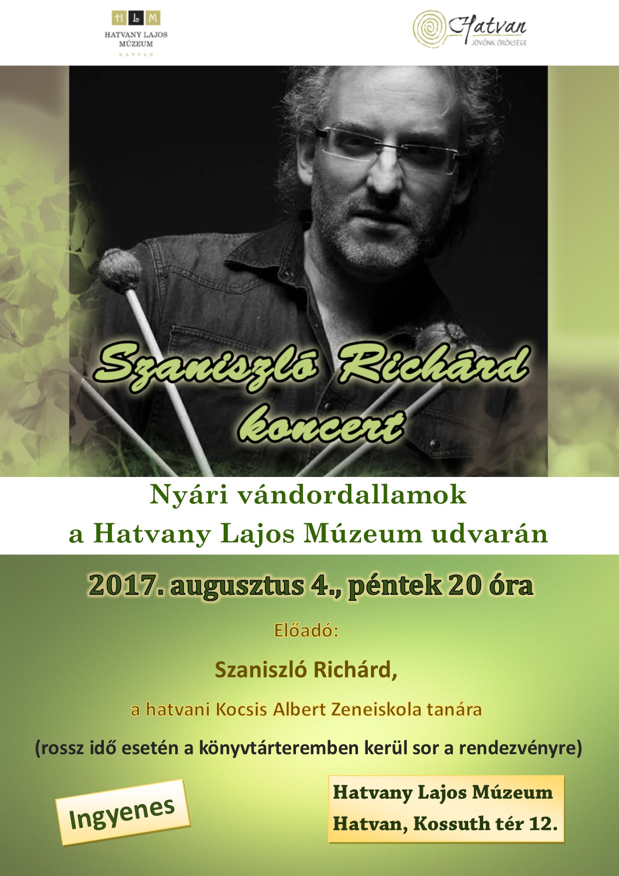 Szaniszló Richárd plakát