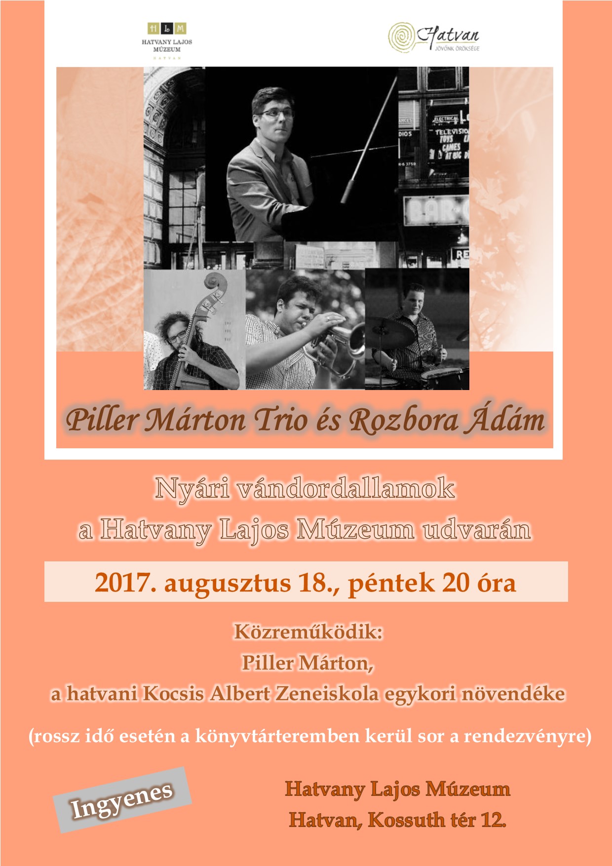 pillertrio rieger plakát