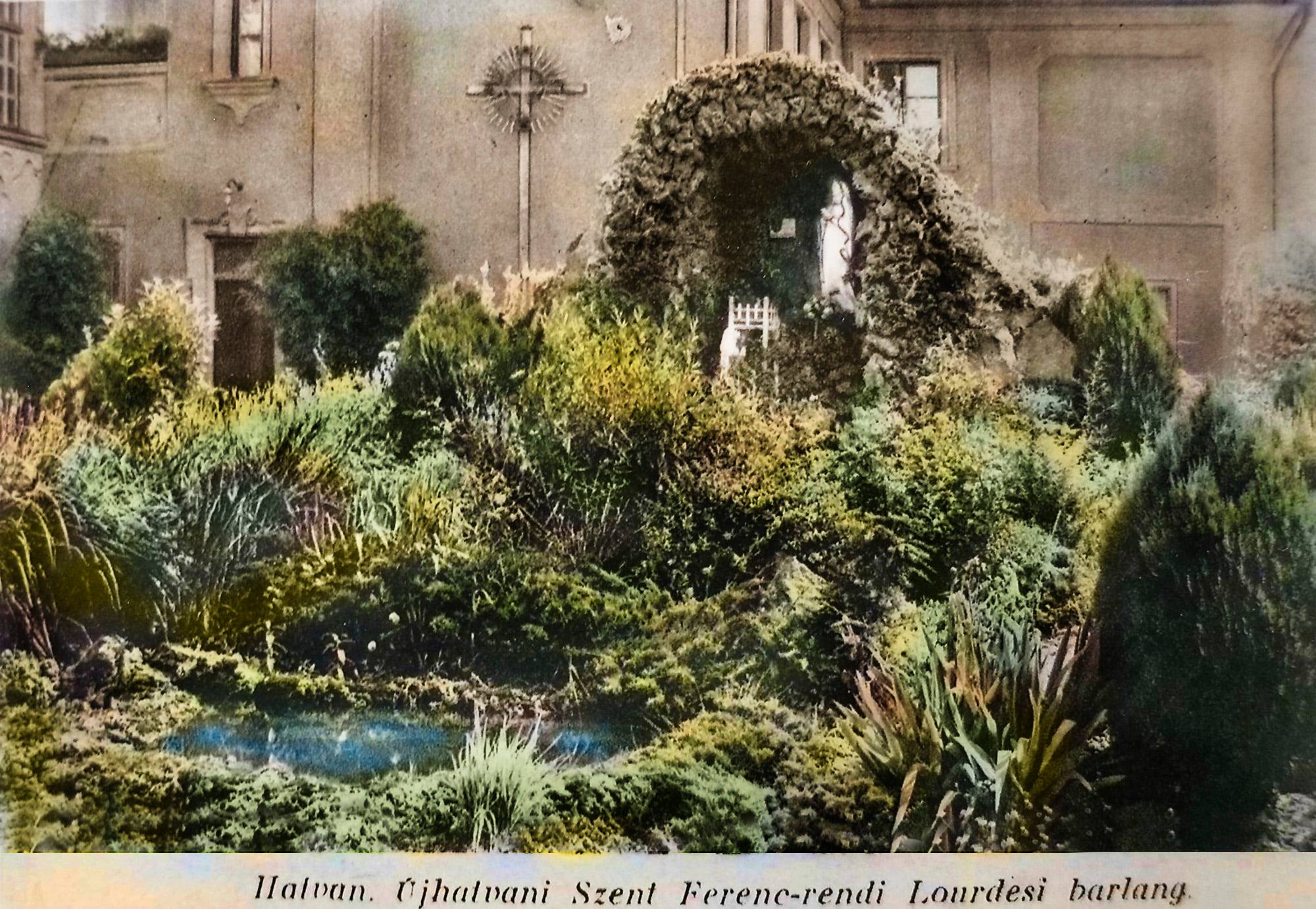 újhatvani Lourdesi barlang